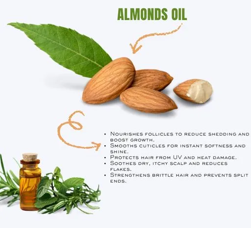 Alomds oil for hair